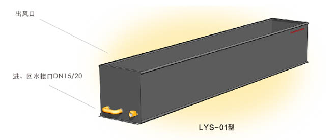 CPTLD-3 Floor Buried Copper TubeCAluminum Fin Heating Convector 