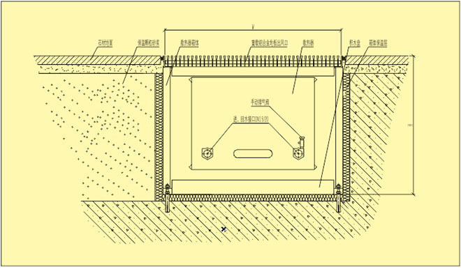 CPTLD-4 Floor Buried Copper TubeCAluminum Fin Heating Convector 