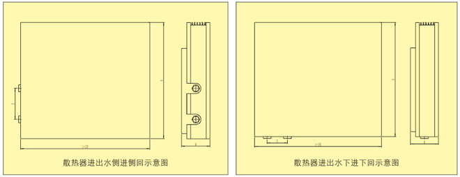 CPTL-2A, -2B and -2C Copper TubeCAluminum Fin Baseboard Heating Convector