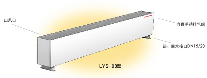 CPTL-4R1, -4R2 and -4R3 Copper TubeCAluminum Fin Heating Convector 