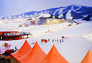 康平强制对流散热器量体精装冬奥配套滑雪场馆